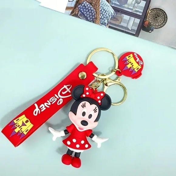 Disney Minnie Mouse Red Key Holder - Picture 1 of 1